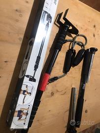 Barra entroporta con fasce per training