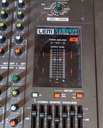 MIXER LEM COMPACT SYSTEM 12 - 8 + CASSE