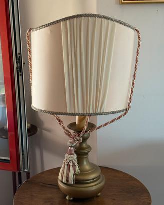 GRANDE LUME VINTAGE CON PARALUME PLISSETTATO