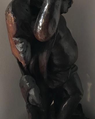 Putto reggimensola legno
