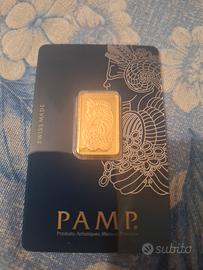 lingotto pamp da 10g 24k