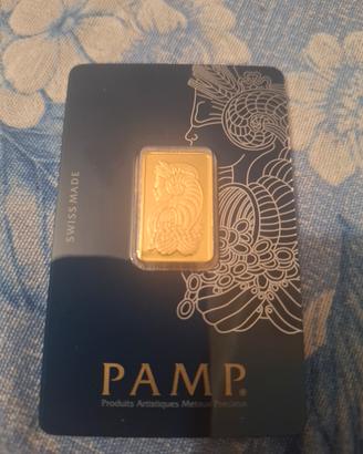 lingotto pamp da 10g 24k