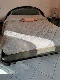 letto in radica di olmo