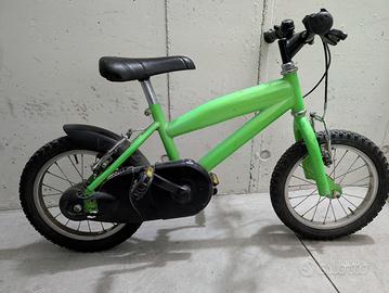 bicicletta bambino/a ruota 14 pollici