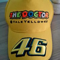 Berretto da baseball giallo di Valentino Rossi 