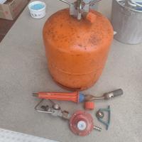 bombola 6 kg con accessori