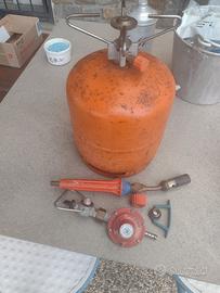 bombola 6 kg con accessori