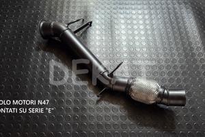 DOWNPIPE TUBO DPF BMW E87 E90 E93 143 177 CV N47