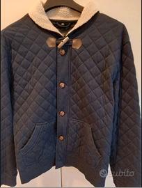 giubbotto bomber blu