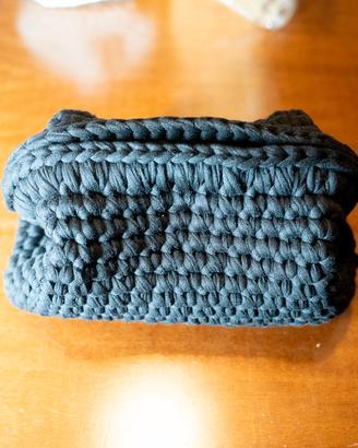 Borsa Clutch "Pouch" con chiusura a scatto