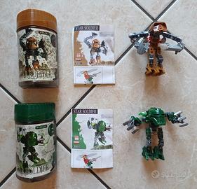 Digo Star Soldier lotto 2 CLONI dei Lego Bionicle