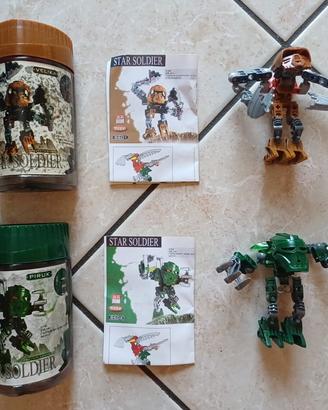 Digo Star Soldier lotto 2 CLONI dei Lego Bionicle