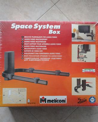 MELICONI Space System supporto a muro tv e dvd