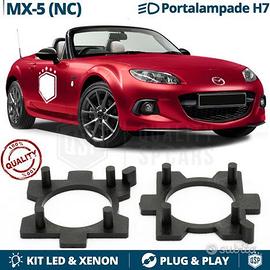 ADATTATORI montaggio KIT LED H7 per Mazda Mx-5 III