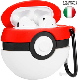 Custodia Silicone Cover Apple Airpods 1&2 Pokemon