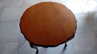 Tavolino da salotto in noce Anni 60