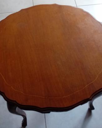 Tavolino da salotto in noce Anni 60