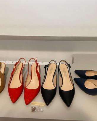 STOCK 4 paia di decollete -misura 37