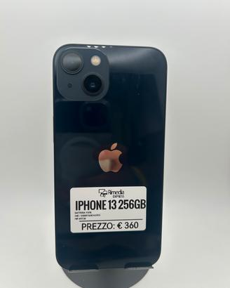 iPhone 13 256GB nero usato garanzia 