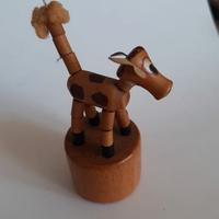 Giocattolo in legno vintage anni '50 Wiggle