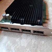scheda video nvidia quadro NSV 450