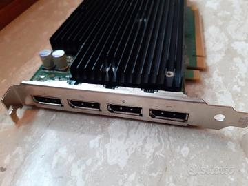 scheda video nvidia quadro NSV 450