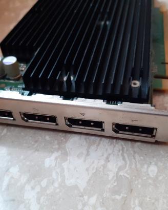 scheda video nvidia quadro NSV 450
