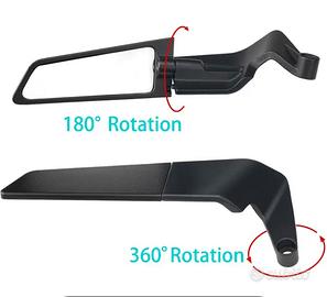 Specchi moto e scooter attacco al manubrio