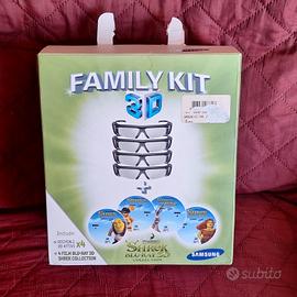 Samsung Family Kit 3D Occhiali + Shrek Blu-ray
