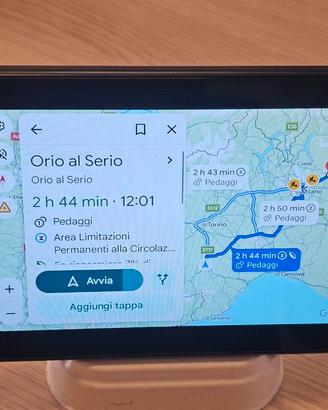schermo 7 pollici Carplay - Android Auto