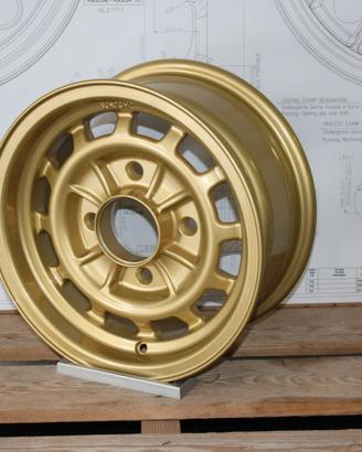 LANCIA FULVIA COUPE' PRIMA SERIE CERCHI 6X13 GOLD