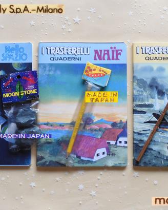 📚 QUADERNI TRASFERELLI VINTAGE 1977 + cartoleria