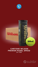 Cartone palline Padel Wilson Premier Padel Speed