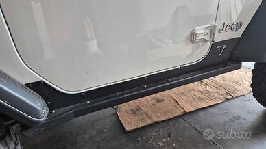 Protezioni sottoporta jeep wrangler