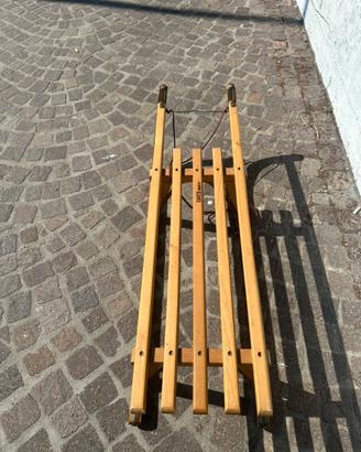 Slitta in legno Davos originale