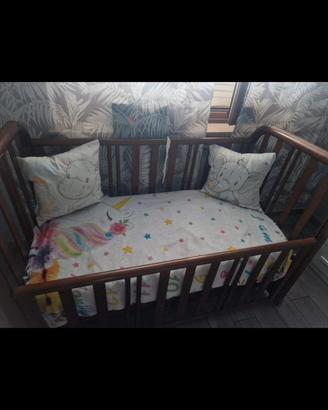 lettino bambini in legno