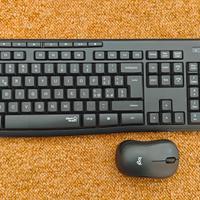 Logitech MK295 wireless (mouse e tastiera)