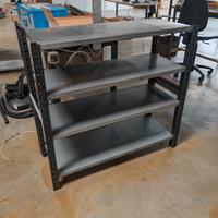 scaffalatura metallica robusta