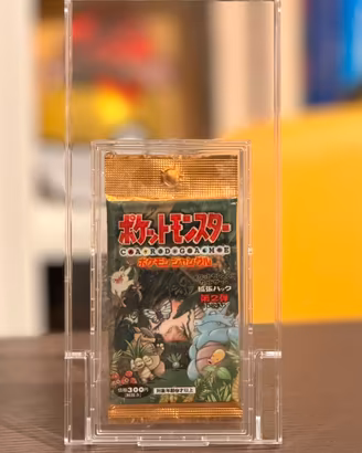 Pokemon booster pack Jungle vintage giapponese