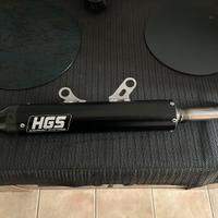 Silenziatore HGS KTM SX250/300
