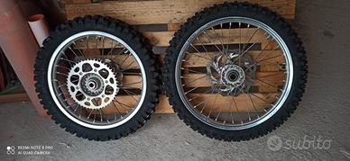 kit ruote ktm, cerchi 21, 19