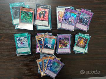 Yu gi oh lotto 550 carte + deck cyber drago