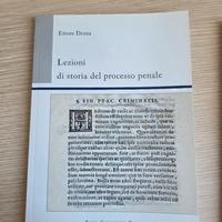 lezioni di storia del processo penale