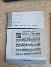 lezioni di storia del processo penale