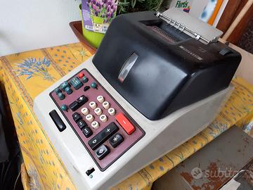 calcolatrice elettromeccanica vintage