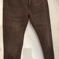 Jeans marrone ruggine