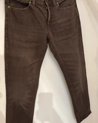 Jeans marrone ruggine