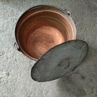 Pentolone in rame, piolo