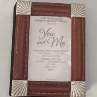 Porta biglietti da visita, Mini album fotografico