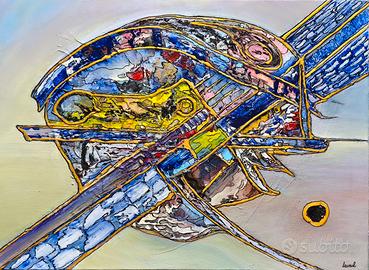 Dipinto acrilico su tela 